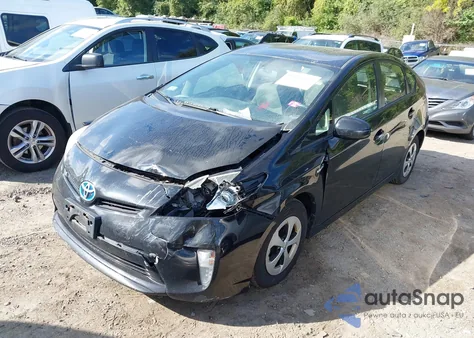 2012 Toyota Prius Three из США, поврежденный, VIN JTDKN3DU6C5487981